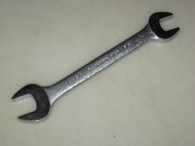 NEW 5/8″ X 3/4″ OPEN END WRENCH, SATIN FINISH, USA, BLACKHAWK # 4729