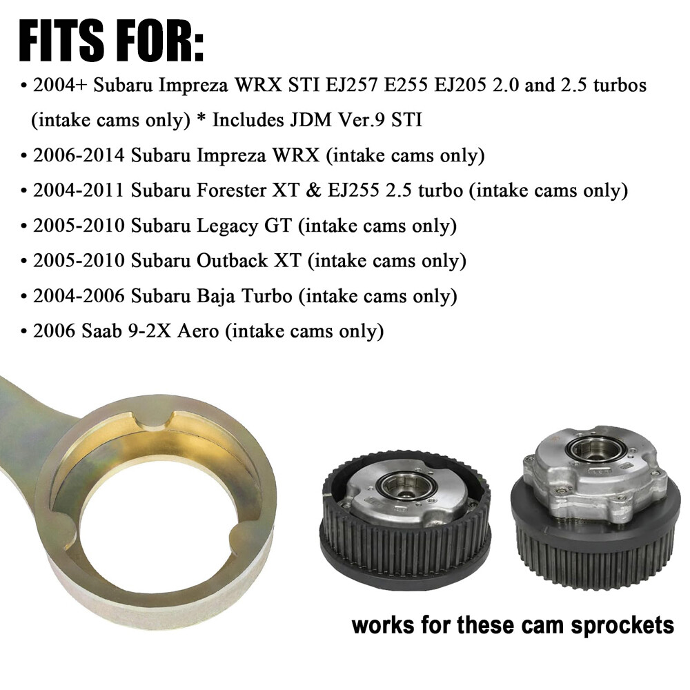 Cam Sprocket Holding Wrench for Subaru Impreza WRX 2006-2014,STI 2004+, Forester