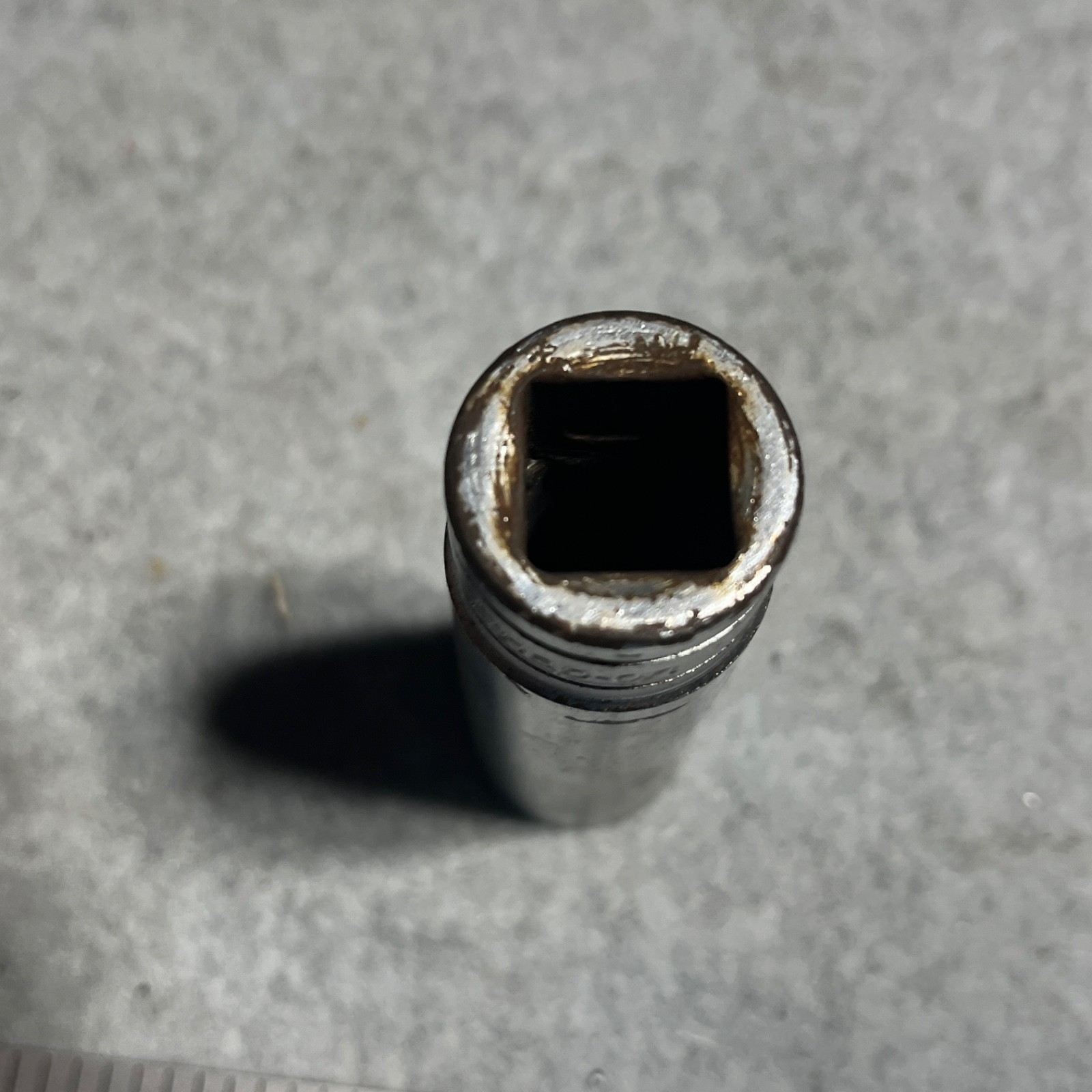 Snap-On 11/16” TS 221, 6 Point 1/2″ Drive Deep Socket USA