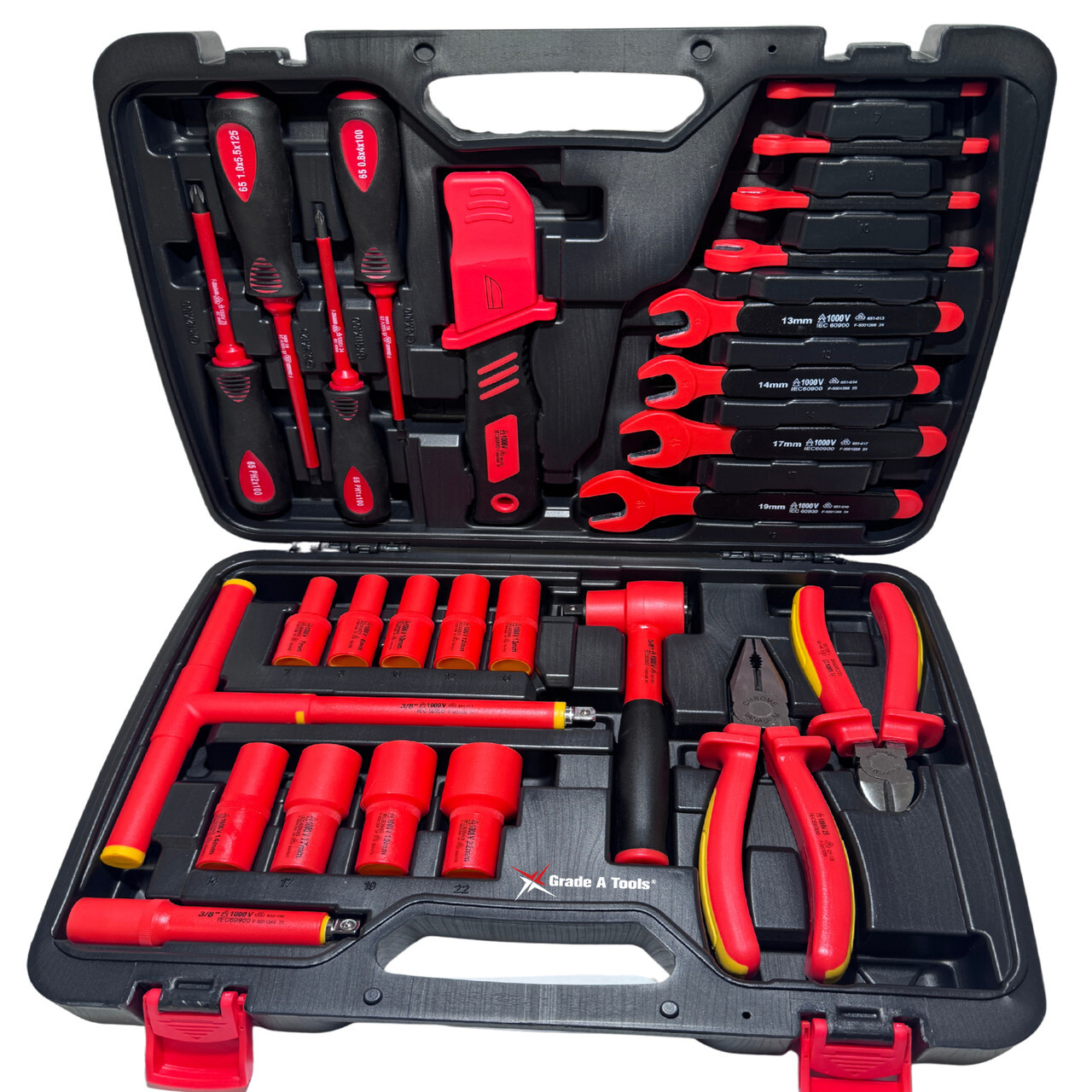 27 Piece 1000v Insulated Hand Tool kit – For Electric Vehicle Repairs