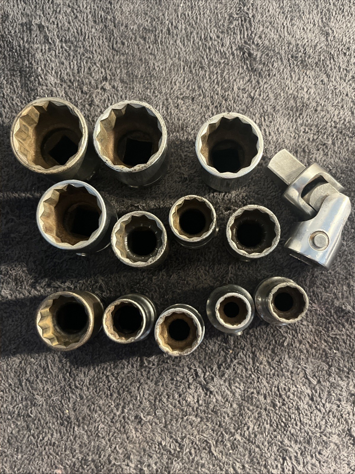 Blackhawk Tools 1940’s 15 Pc 1/2″ Drive Socket Set 7/16″ – 1 1/16″ 49997 Ratchet