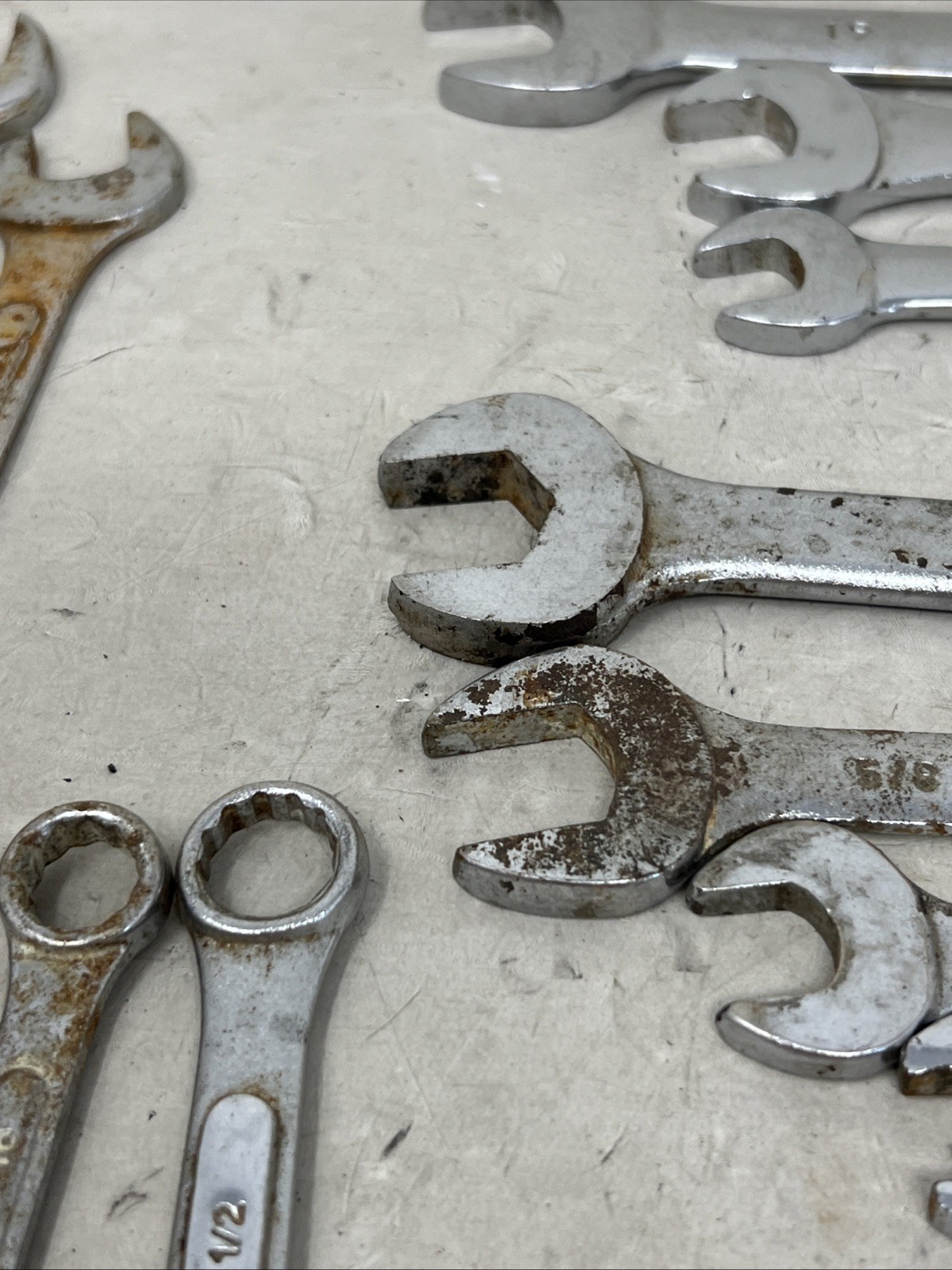 Mixed Lot of 25 Wrenches Pittsburg Durability Stanley Trades Pro