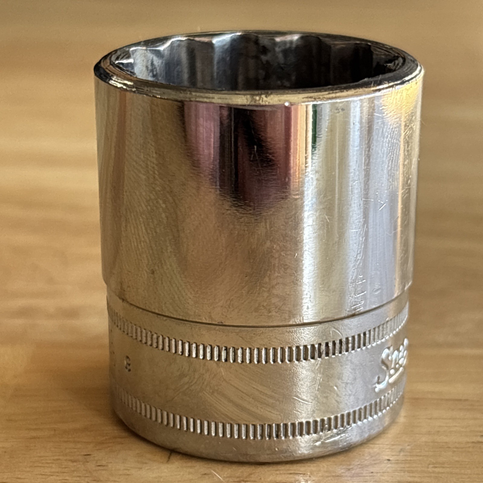Snap On 27mm Shallow Socket 1/2″ Drive 12 Point SWM271 USA READ