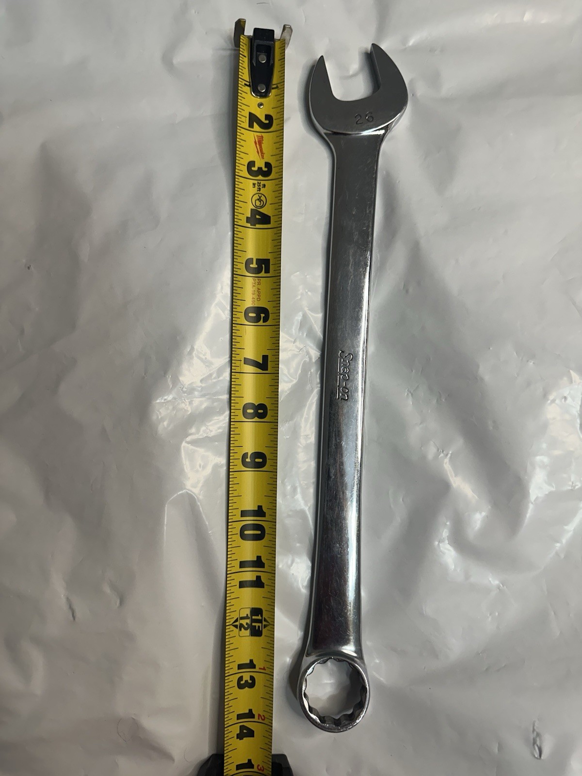 Snap On 26mm 12-Point Metric Combination Wrench OEXM260