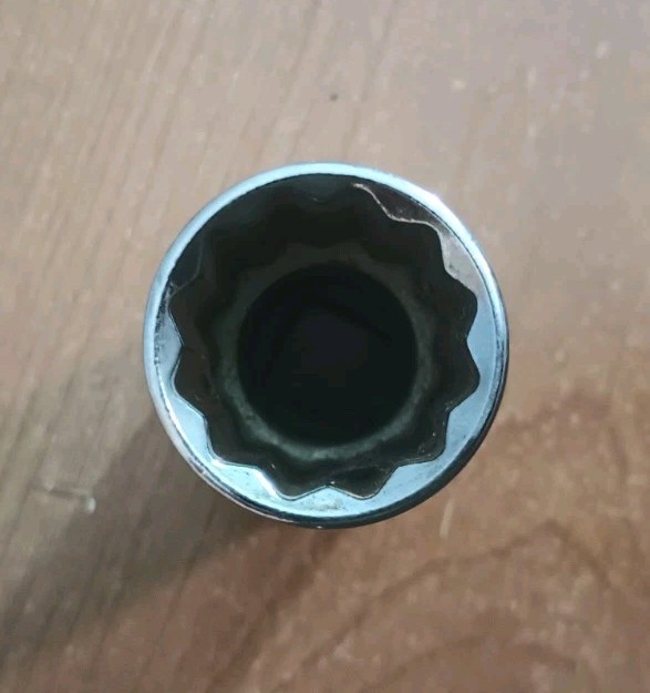 Craftsman 22mm Deep Socket 1/2″ Drive 12 Point G Series 44448 Made in USA