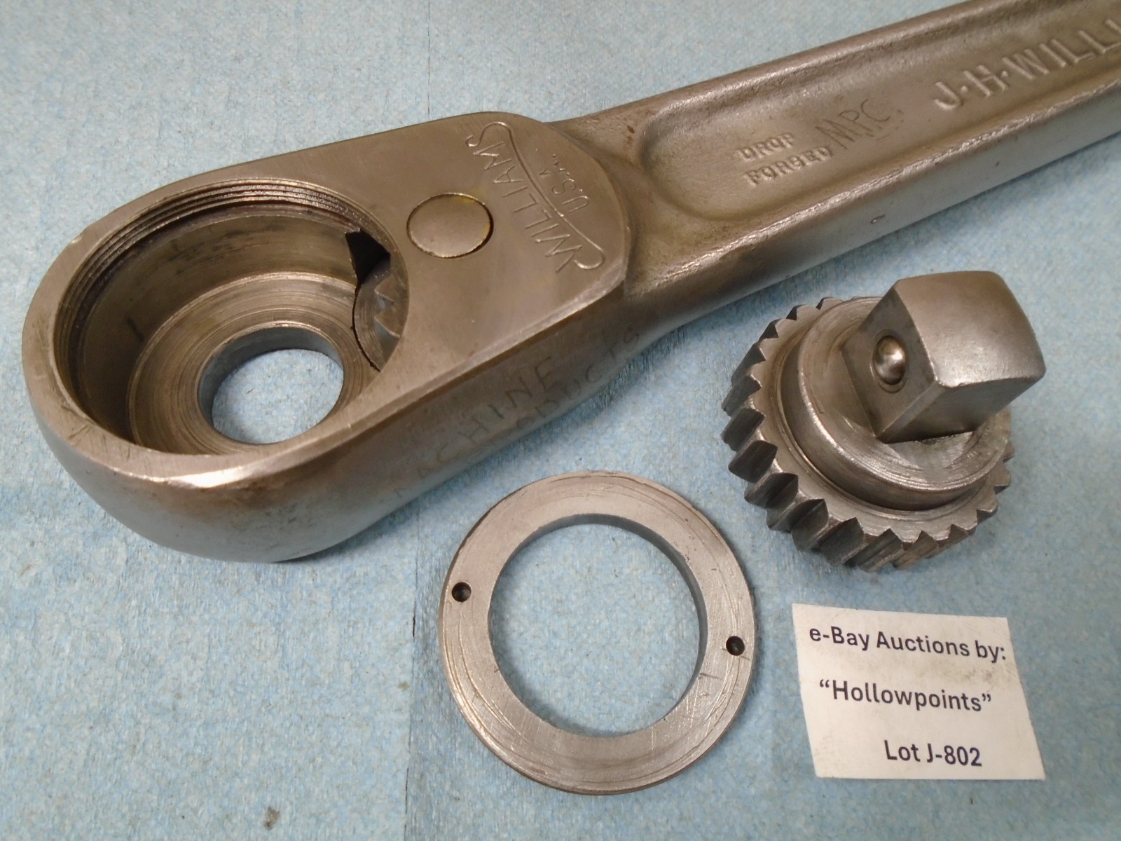J.H. Williams H-51 USA Superratchet 3/4″ Drive Heavy Duty Ratchet 19″ Long J801