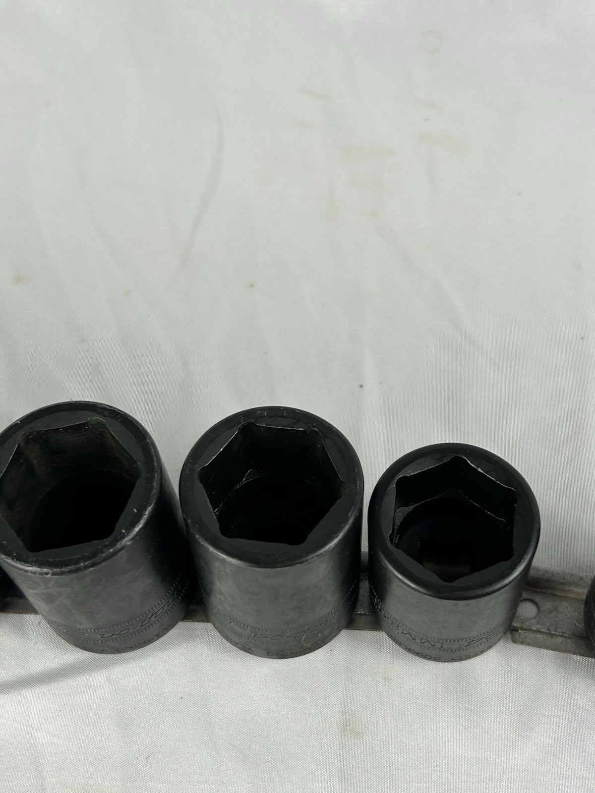 Snap-On 18mm-32mm 1/2″ Drive 6 Pt Metric Shallow Impact Socket-9pc IMM180-IMM320