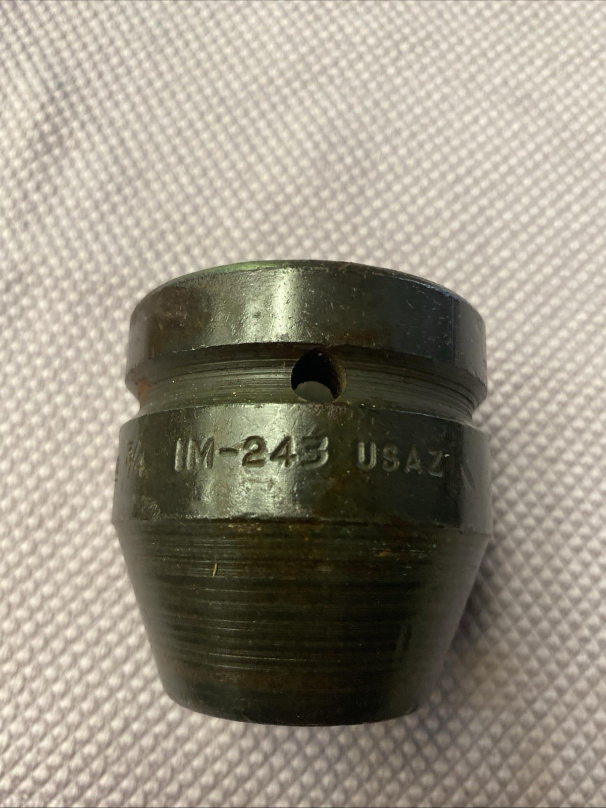 Snap-On 3/4″ impact deep socket 1″ drive IM-243 Black Oxide 6 PT USA