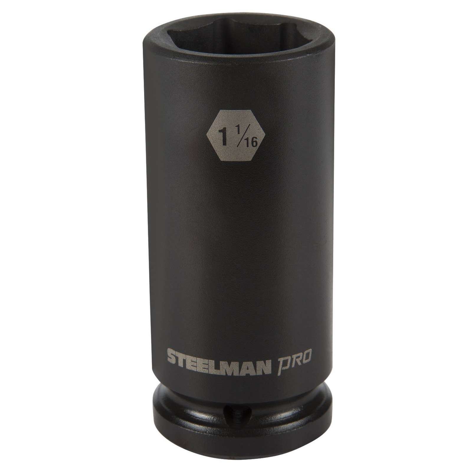 Steelman 3/4 in. Drive 1-1/16 in. 6 Point Thin Wall Deep Impact Socket 79347