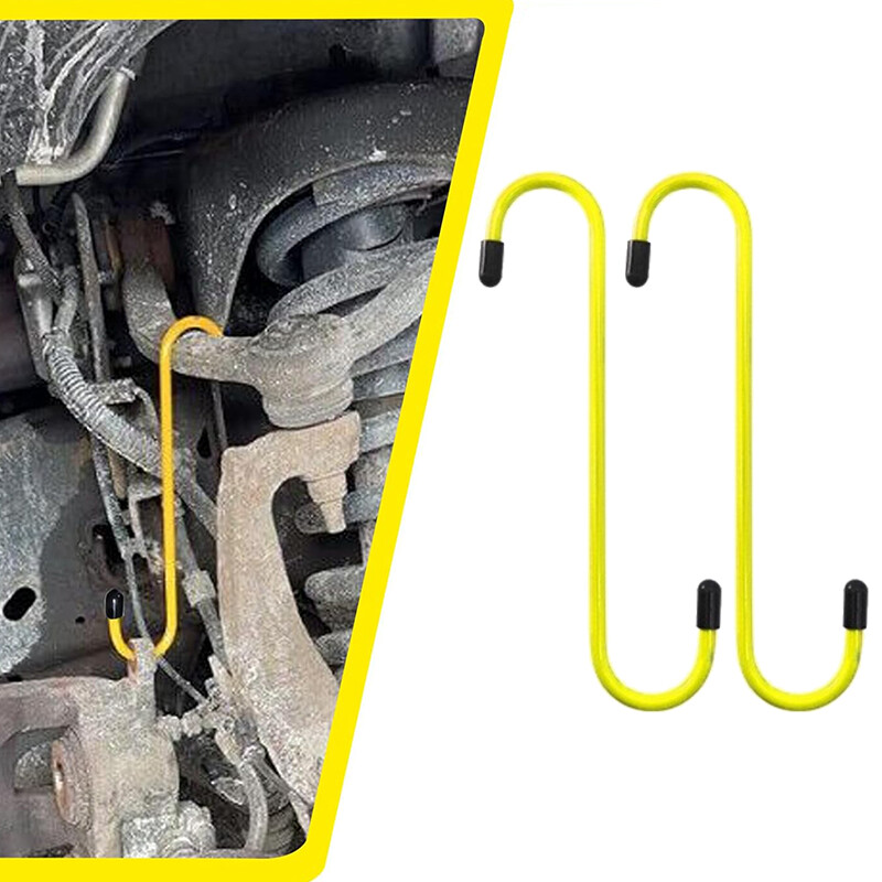 6007 Lower Control Arm Prying Tool&Brake Caliper Hook Yellow Automotive Tool Use