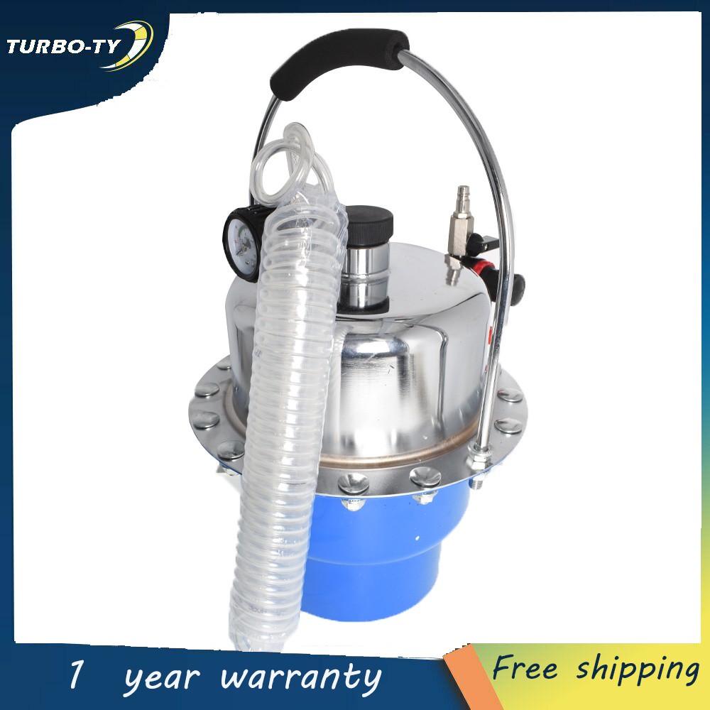 Portable Pneumatic Air Pressure Kit Brake and Clutch Bleeder Valve System Tools