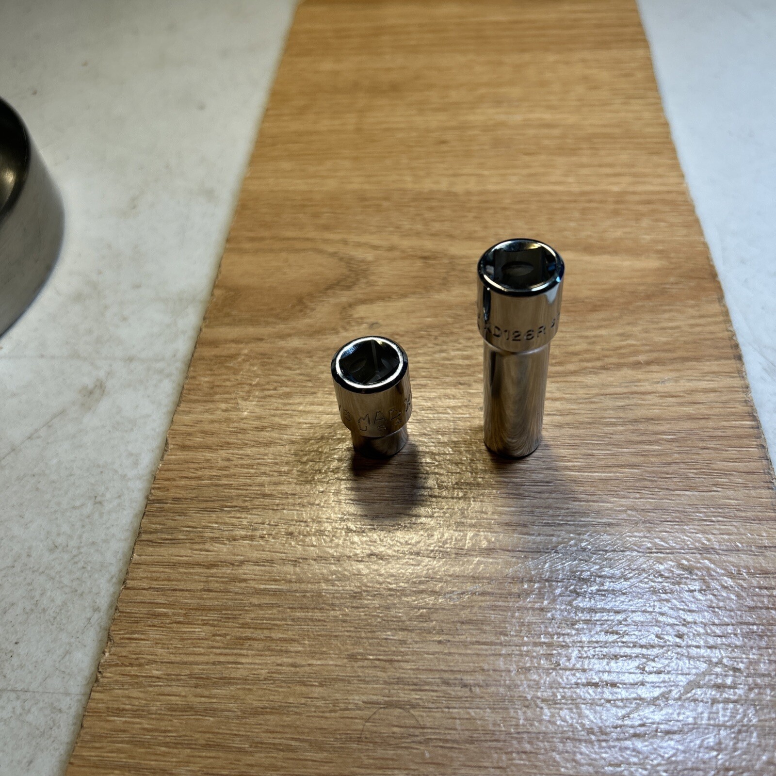 MAC TOOLS – Lot Of 2 Brand NEW 3/8” Sockets 3/8” Drive,6 Point ,(Deep & Shallow)