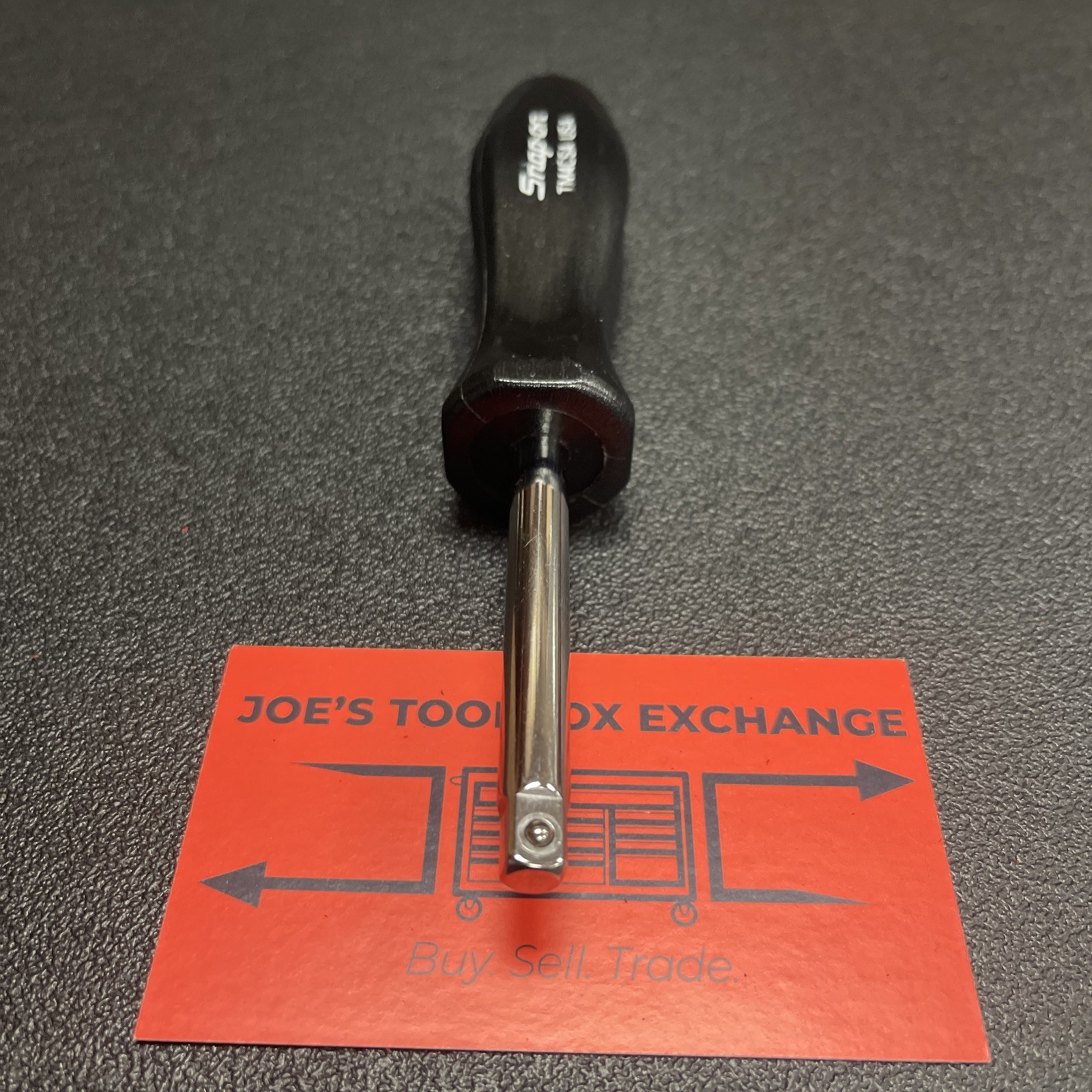Snap-on Tools USA NEW BLACK Hard Handle 1/4″ Standard Shank Driver TM4CSA