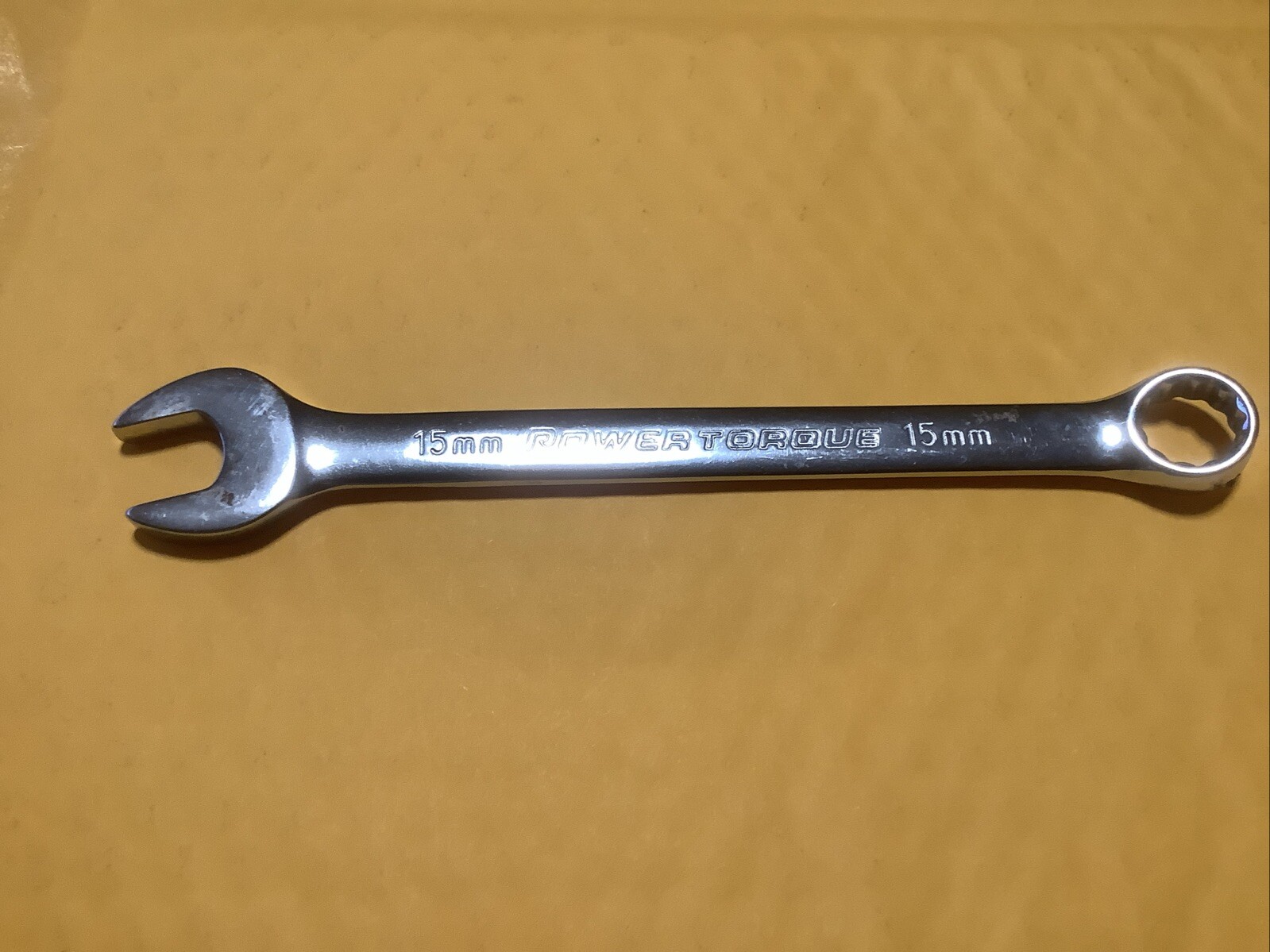 GM6426 POWERTORQUE 15MM Metric Combination 12PT Box / Open End Wrench