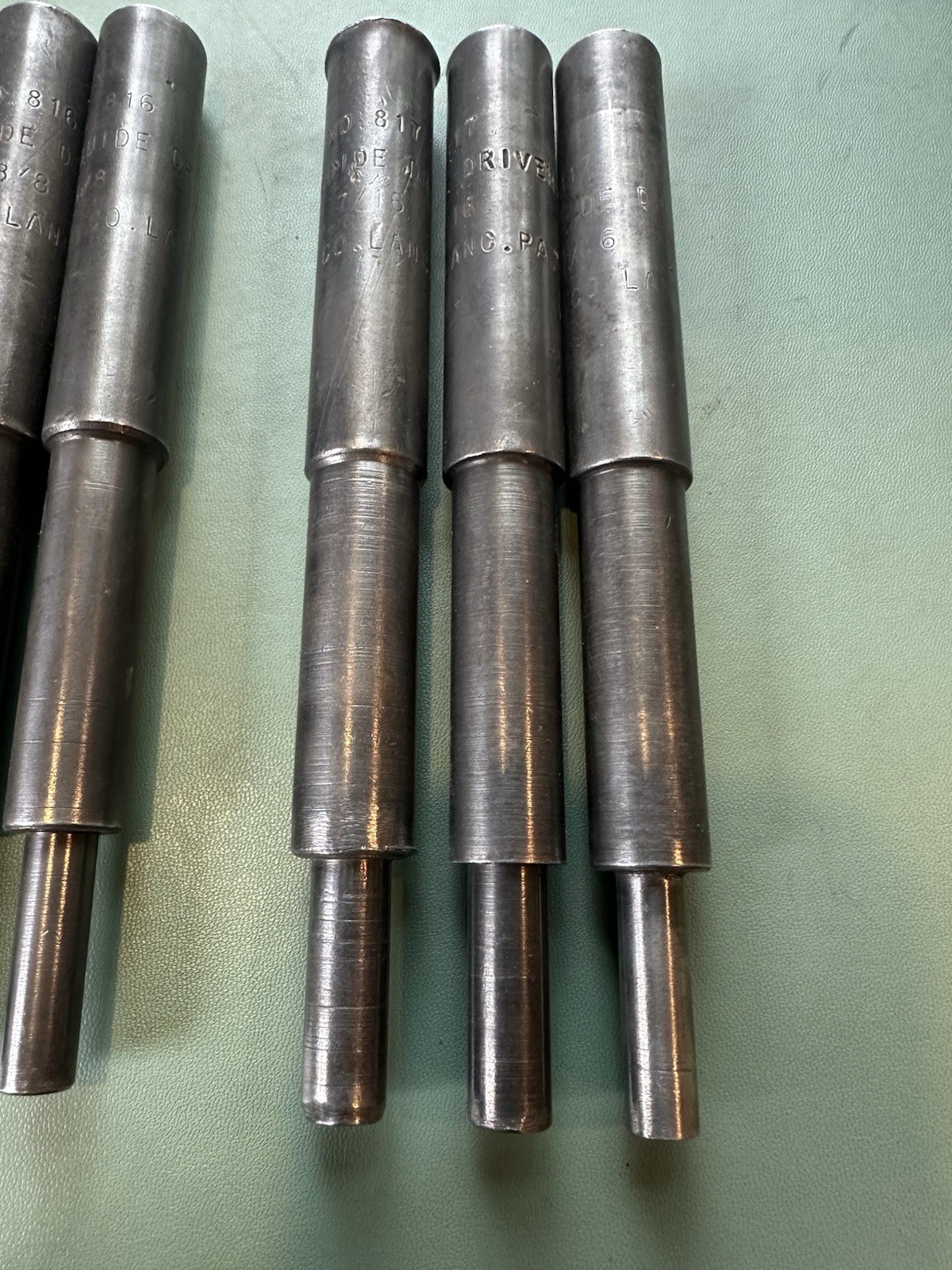 Lot of 10 – K-D Tools Valve Guide Drivers 814, 815, 816, 817 – See Photos / READ