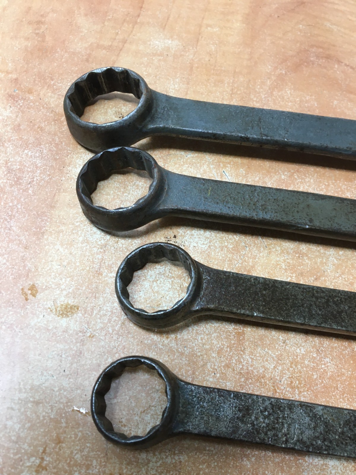 Mac USA Sabina OH 4pc Combination Wrench C16 C15 C13 C11 1-1/4″ 1-1/8″ 1″ 7/8″