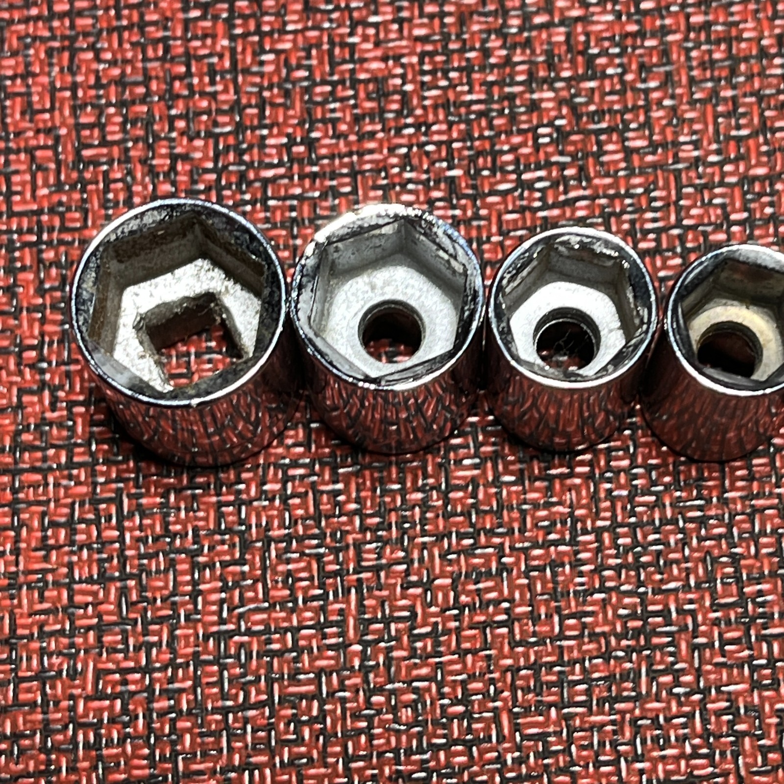 CRAFTSMAN 1/4″ drive 6pt 43481-43514 5mm-13mm & 5/32-1/2″ Sockets 21 pc Sets