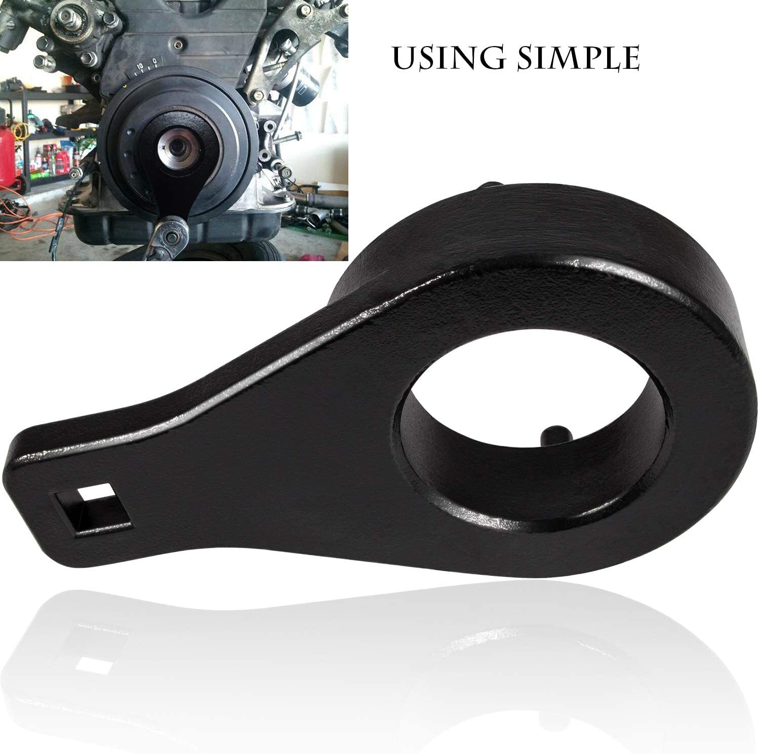 For Toyota 3.4L Cam Pulley Holder & Crankshaft Crank Harmonic Damper Pulley Tool