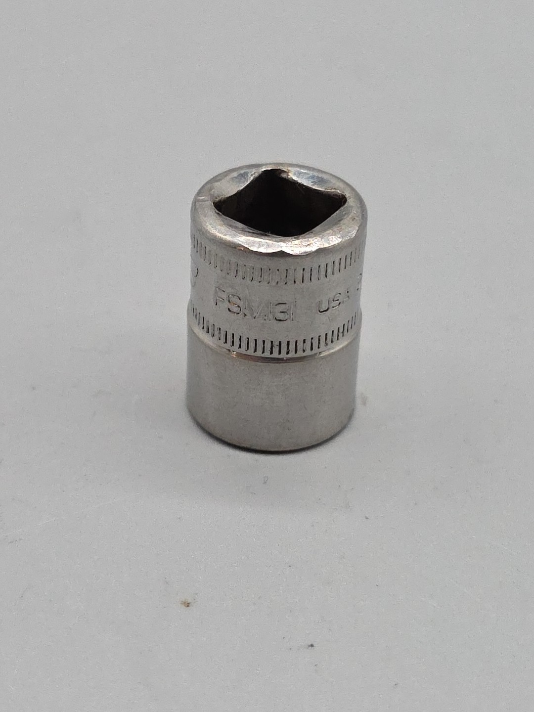 Snap On Tools 13mm Shallow Socket 3/8″ Drive 6 Point FSM131 USA