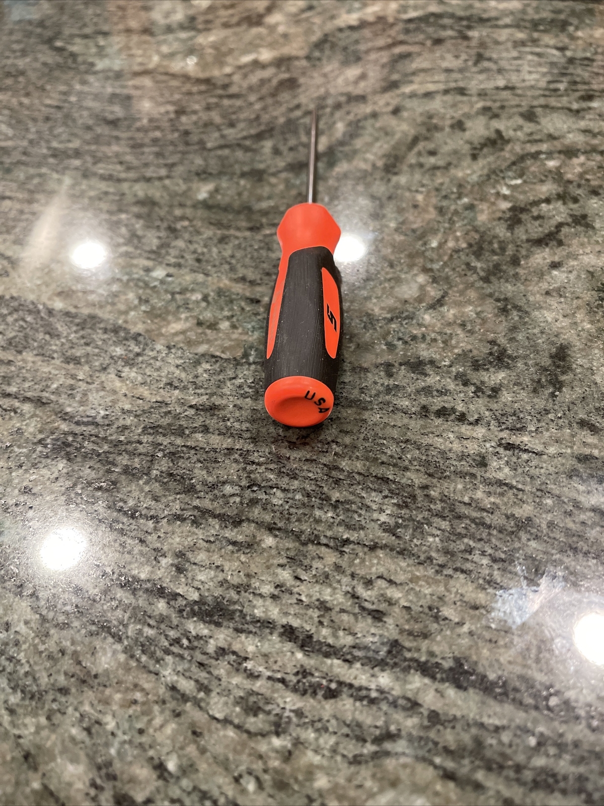 Snap On awl sg3asaco mini awl with soft grip handle orange