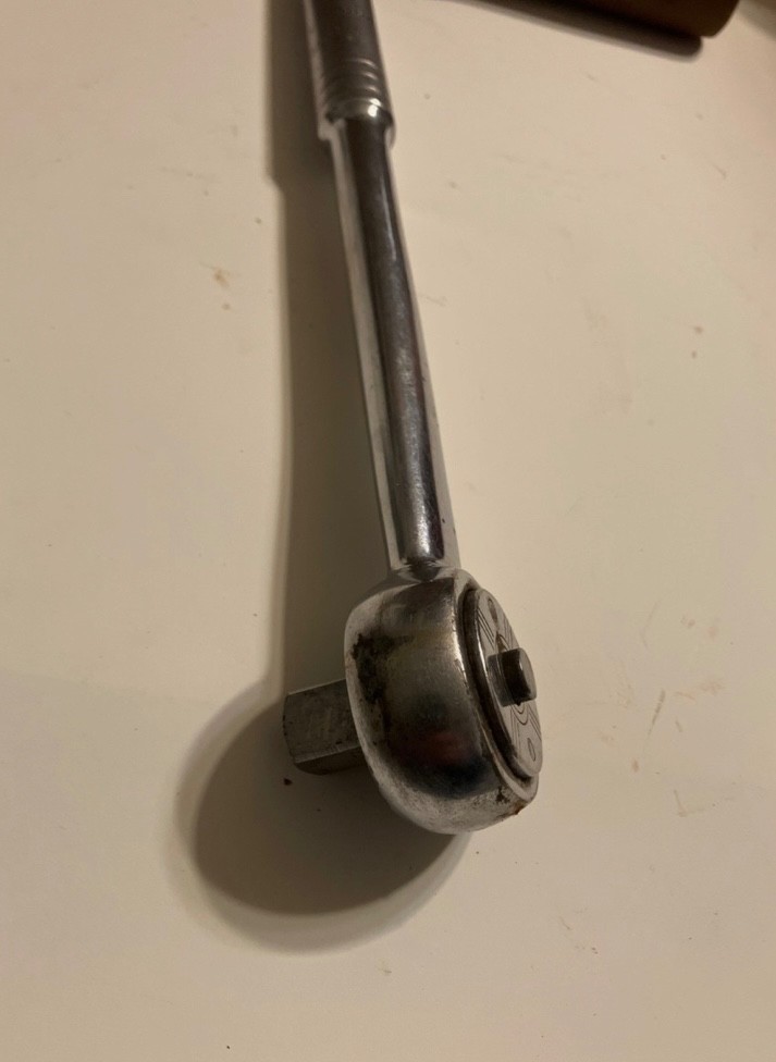 1940 Blackhawk 49997, 1/2» Drive, Free Wheeling Push Button Ratchet, USA