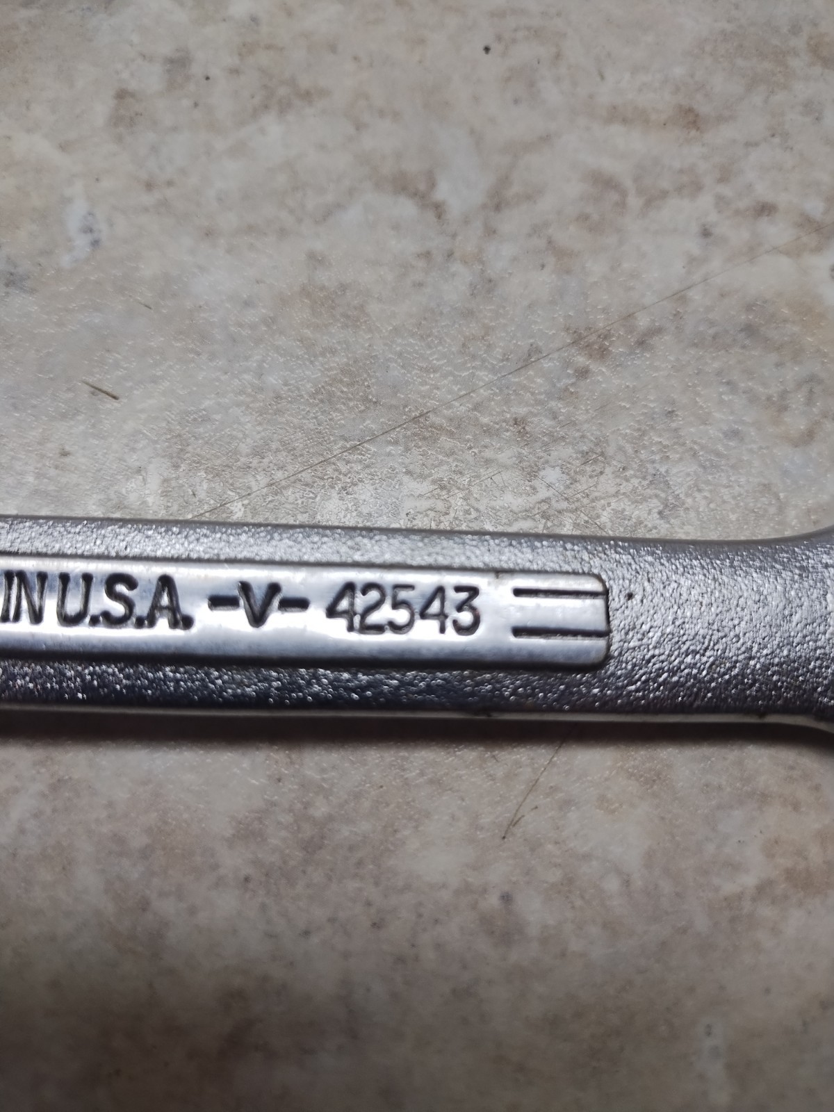 VTG Craftsman 42543 9/16″ 12pt Flex Socket Combination Wrench -V- USA