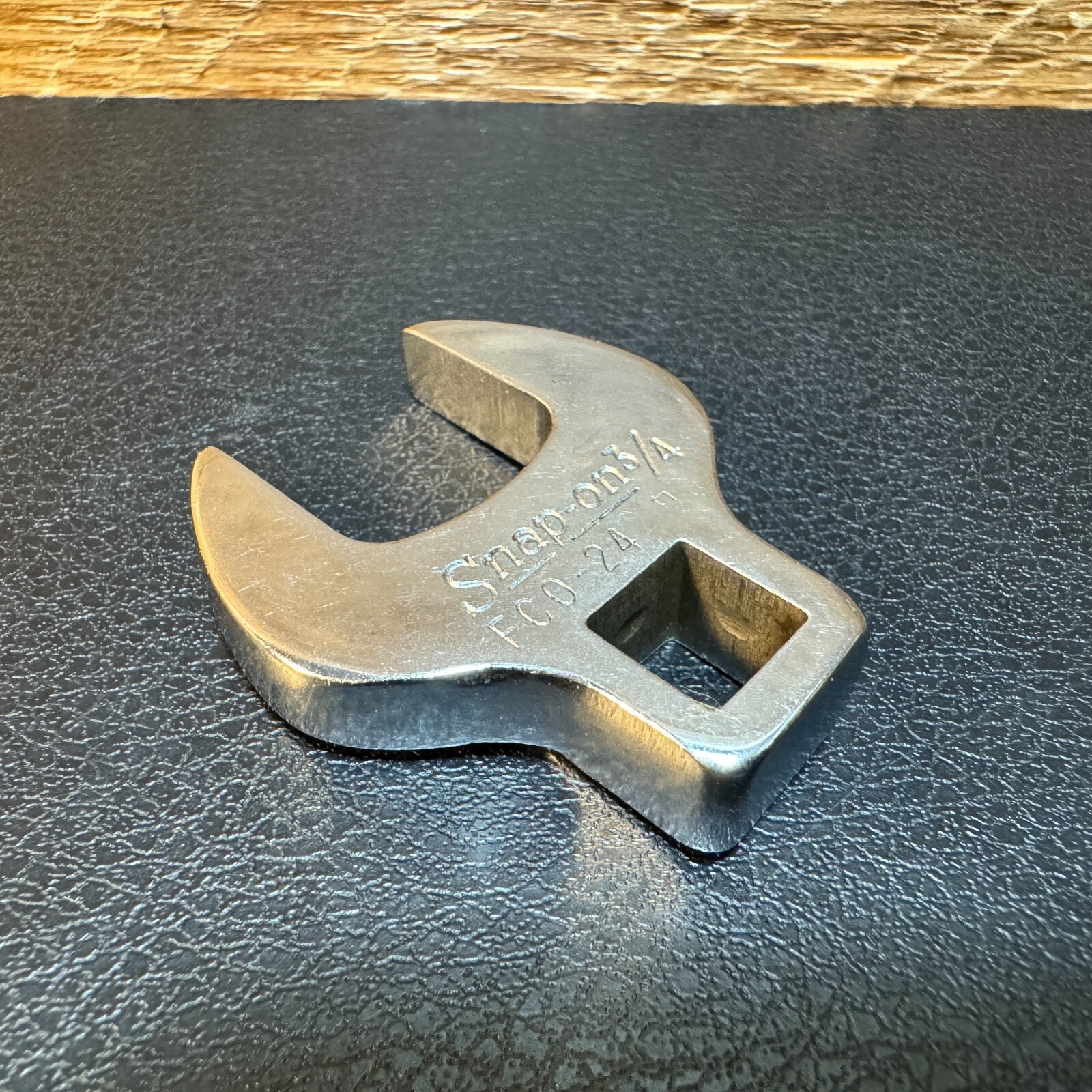 SNAP ON TOOLS USA FCO-24 SAE 3/8″ Drive Open End Crowfoot Wrench 3/4″ – Chrome