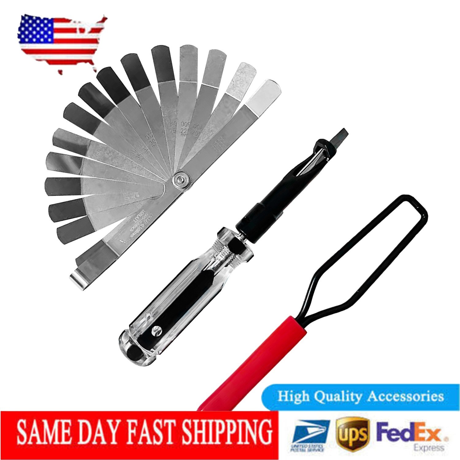Valve Lash Adjustment Tool Set for 10mm Jam Nut & Slotted Stud for Honda, Toyota