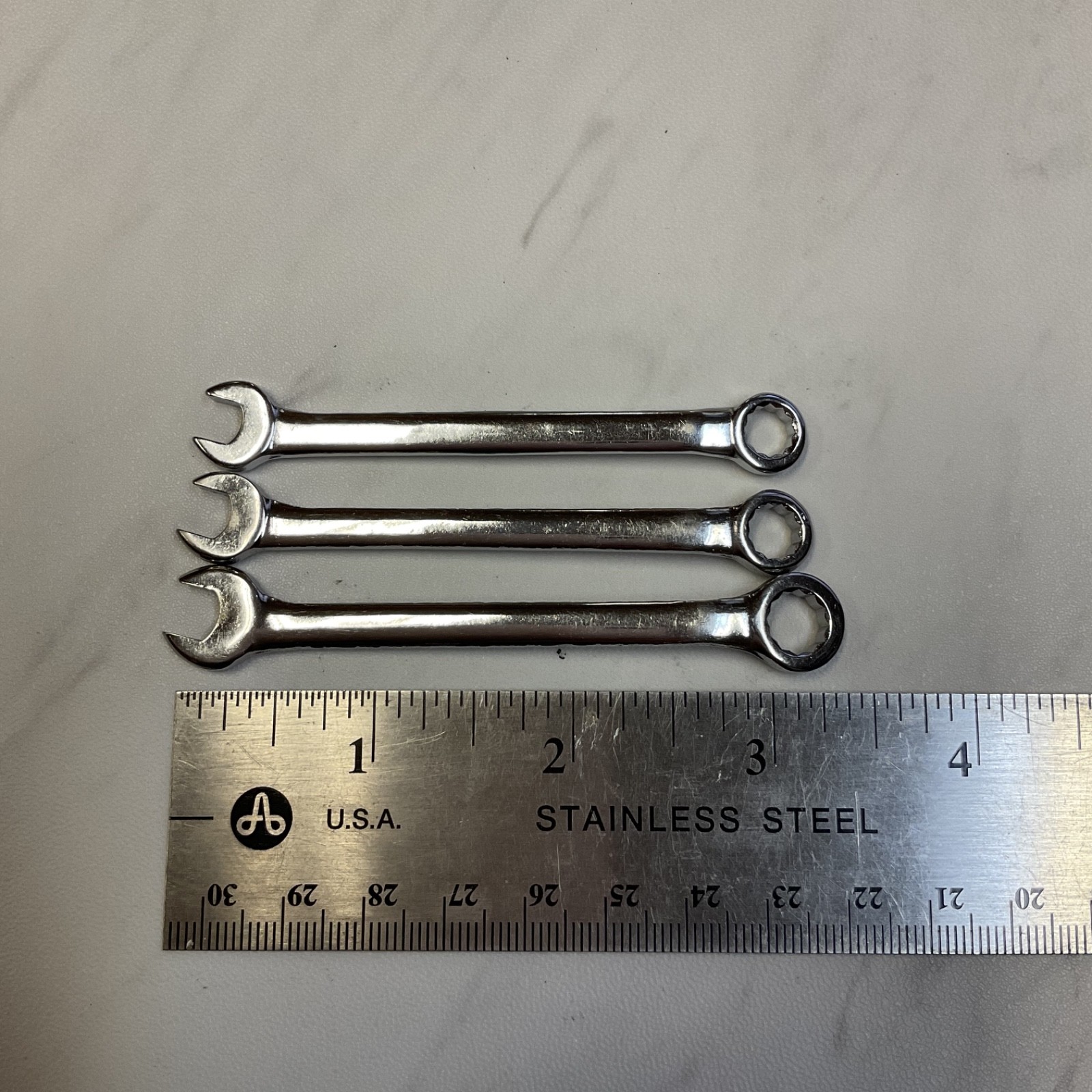 Craftsman 12 Point Midget Ignition Combination Wrenches 43941, 43942, 43943