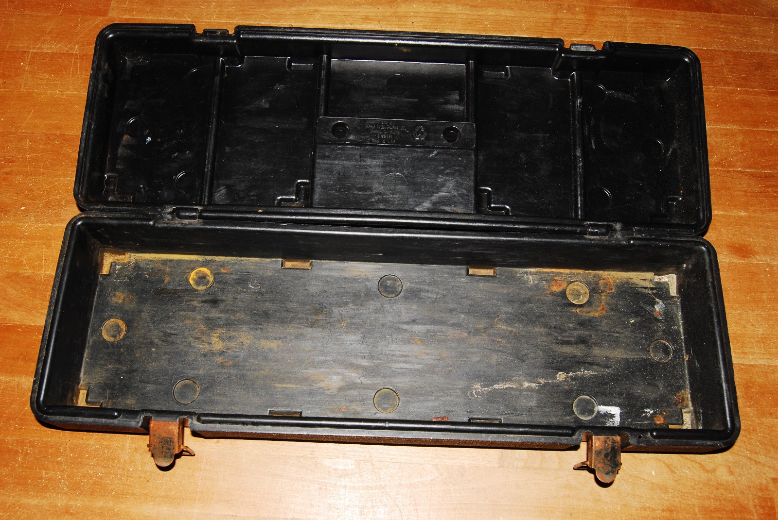 Sears Craftsman 25″ Deluxe Truck Tool Box 65051 Low Profile Made In USA Vintage