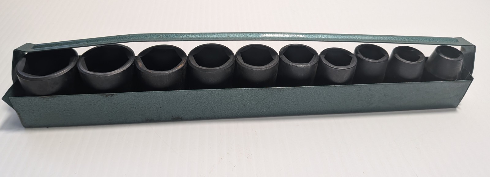 10 pc Shallow Impact Socket 1/2 Drive 7/16 Through 1 In