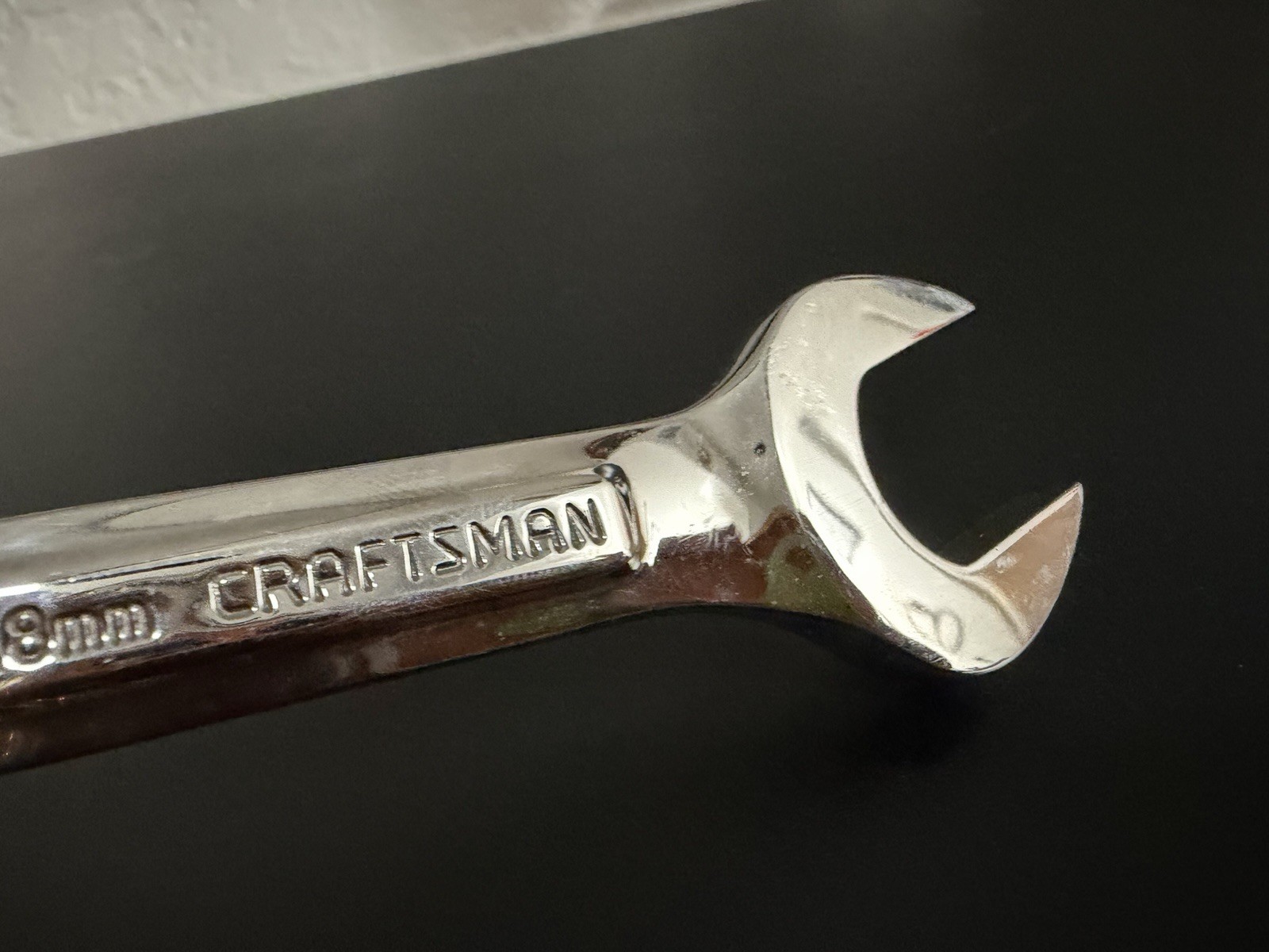 Craftsman 44119 combo wrench 18 mm 12 point stubby 5″ long