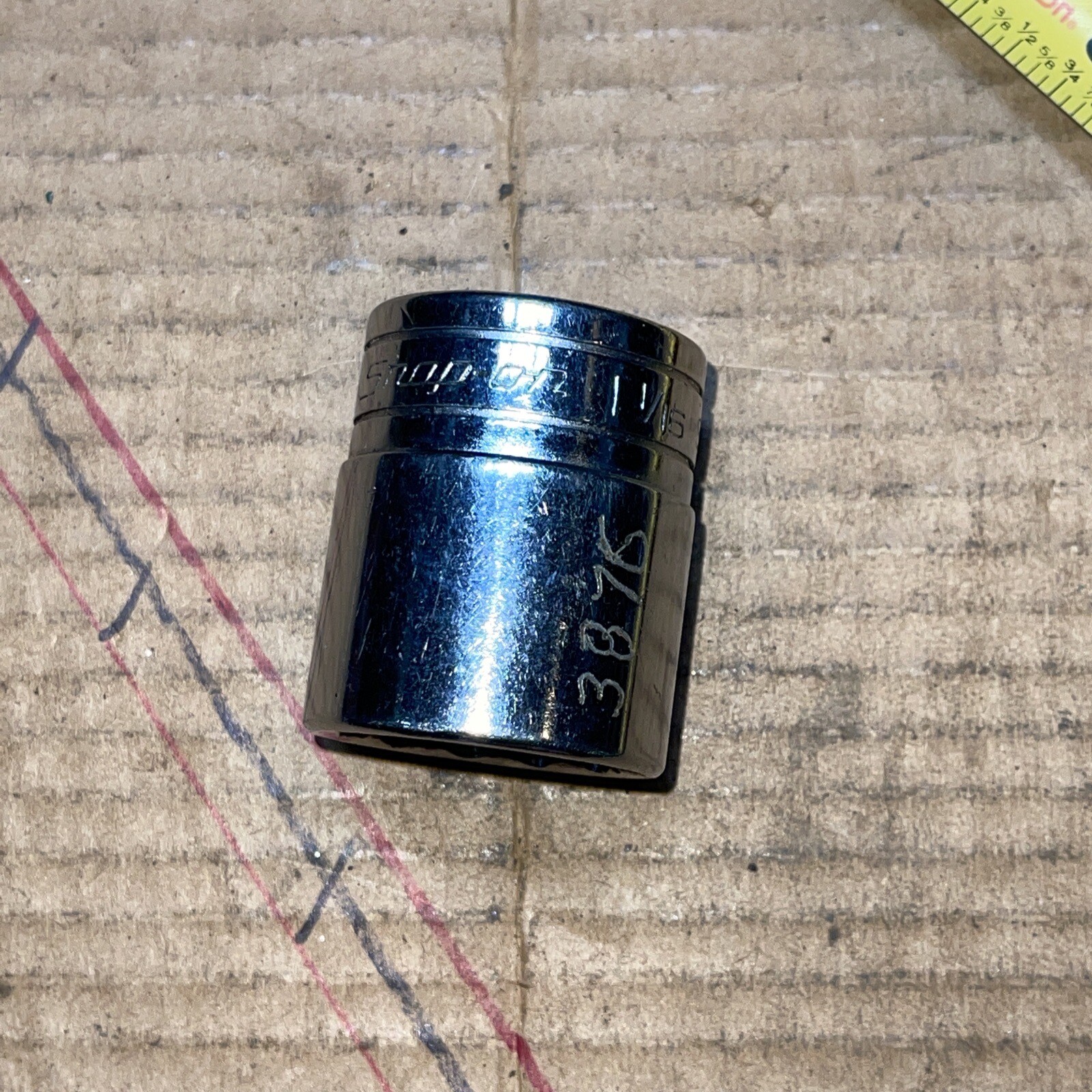 Snap on USA SW341 1-1/16 In SAE 1/2” Drive 6 Point Socket 1 1/16