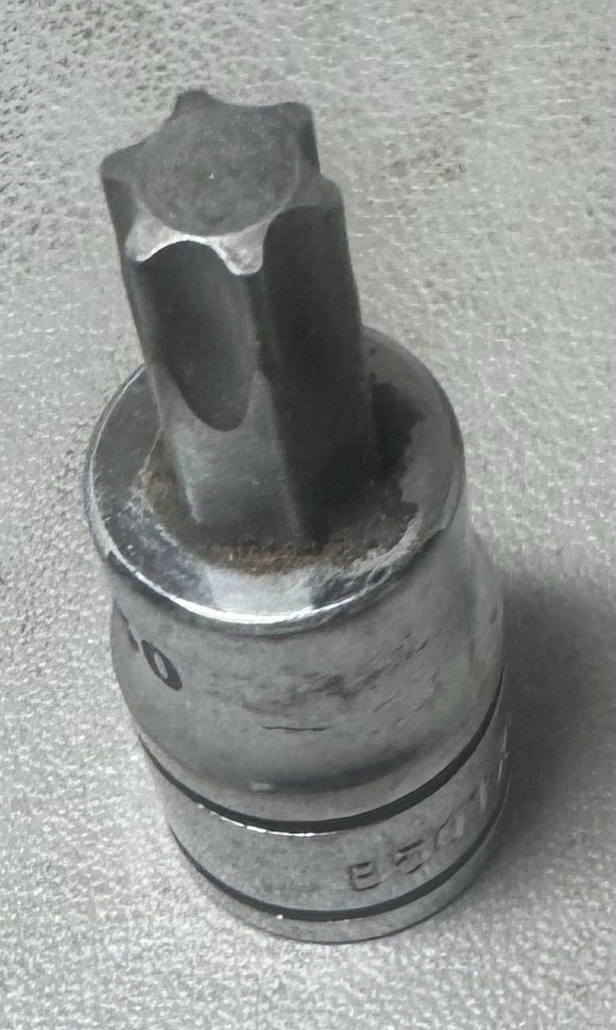 Matco Tools B50TXPA T50 TORX Bit Socket Driver 3/8″ Drive Chrome USA