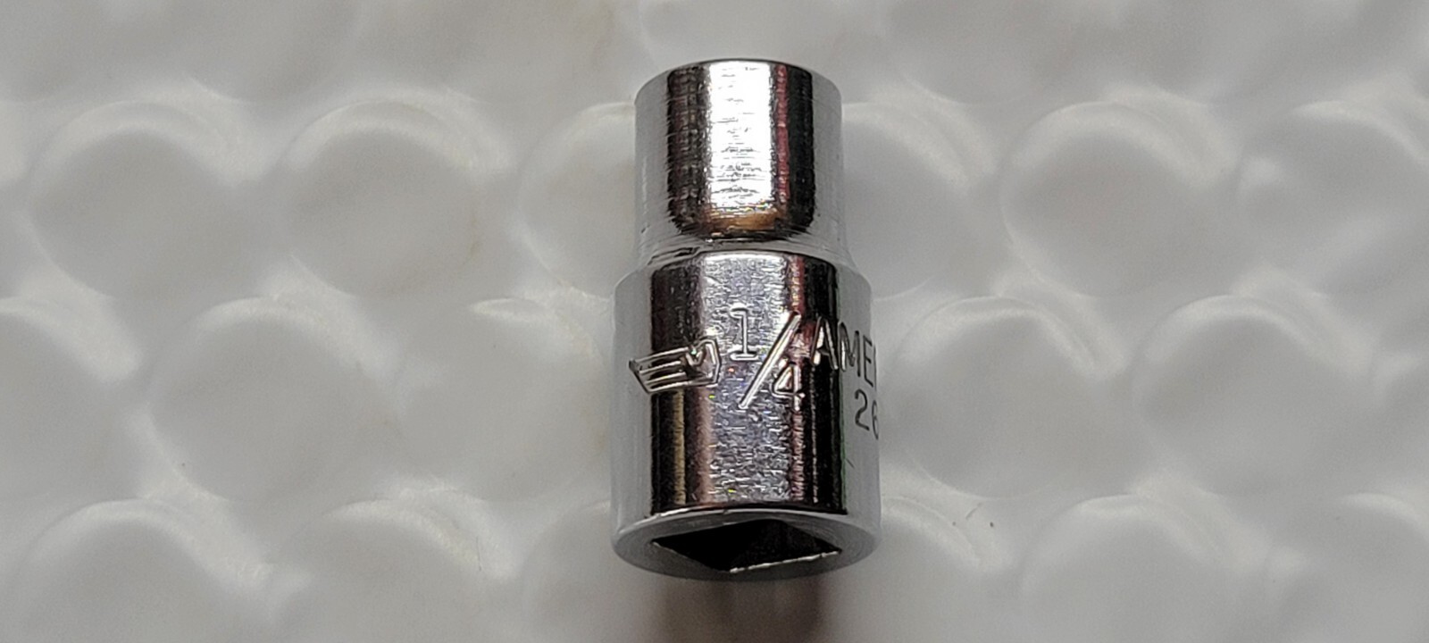 American Forge 2608 1/4″ 6pt 1/4″ Drive Socket