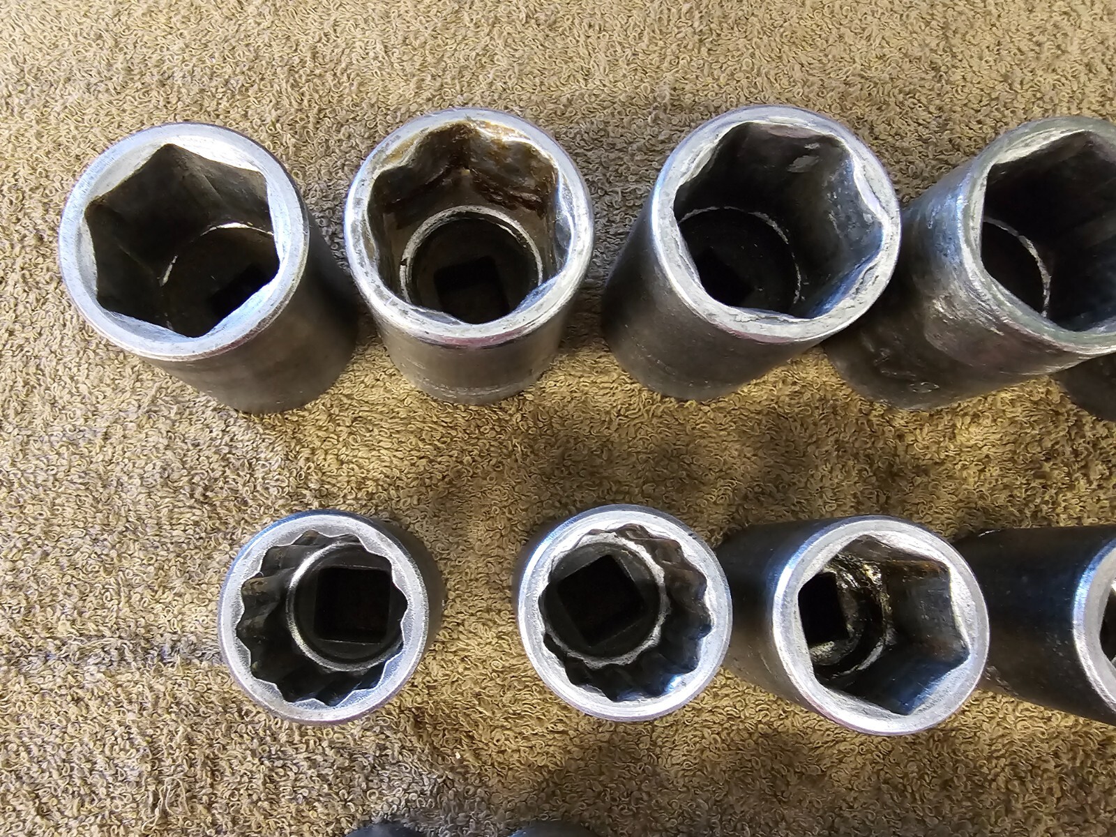 14 Proto Professional Impact Socket Set 1/2″ Drive 1-1/8″ 1 5/8 7436H SAE USA