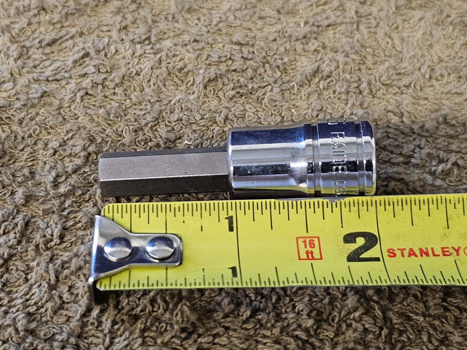 Snap-on FA10E Hex Allen Bit Socket 5/16″ 3/8″ Drive Chrome Tool USA