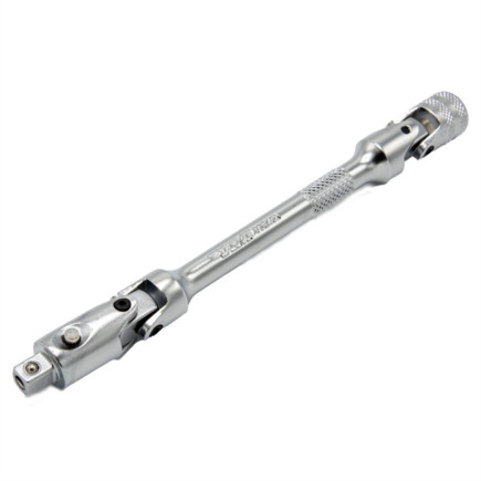 Vim Tools DSE46A 6» L 1/4» Dr. Double Joint Universal Locking Extension W/ Spr