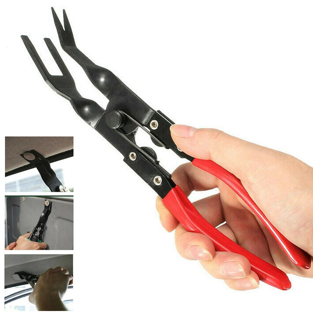 Car Clip Trim Removal Tool Plier Door Panel Remover Body Retainer Clip Auto Pry