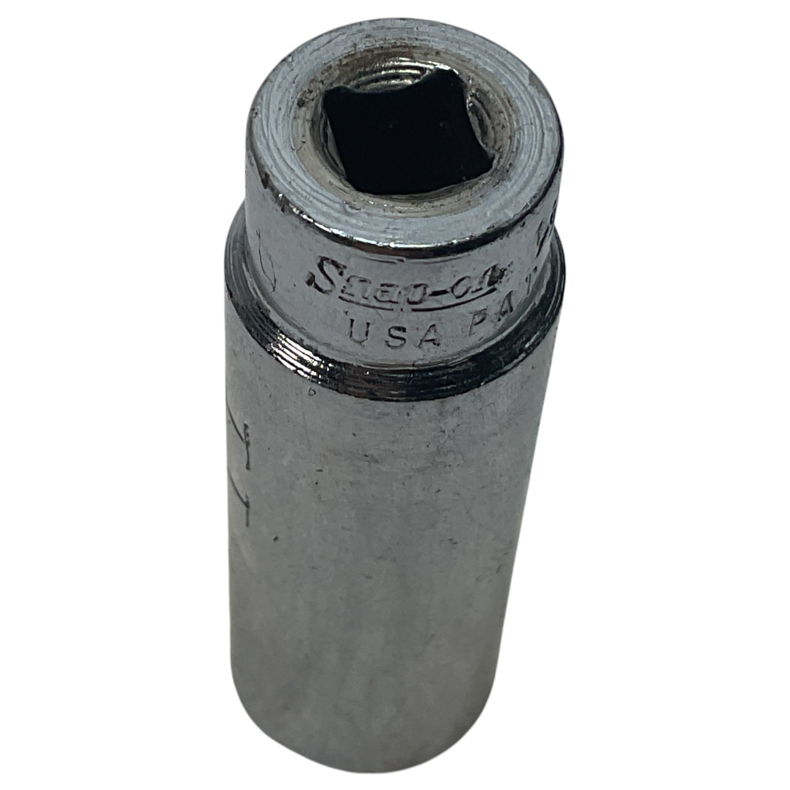Snap-on STM16 1/2″ Deep 6 Point Socket 1/4″ Drive Chrome USA Mechanic Tool
