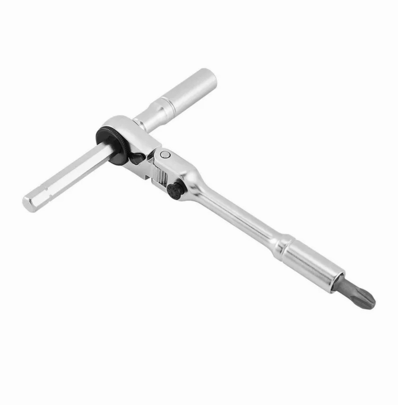 ICON Locking Flex Head Ratchet and Bit Set 35 Pc Mini Meme Tool 1/4 Drive 58074
