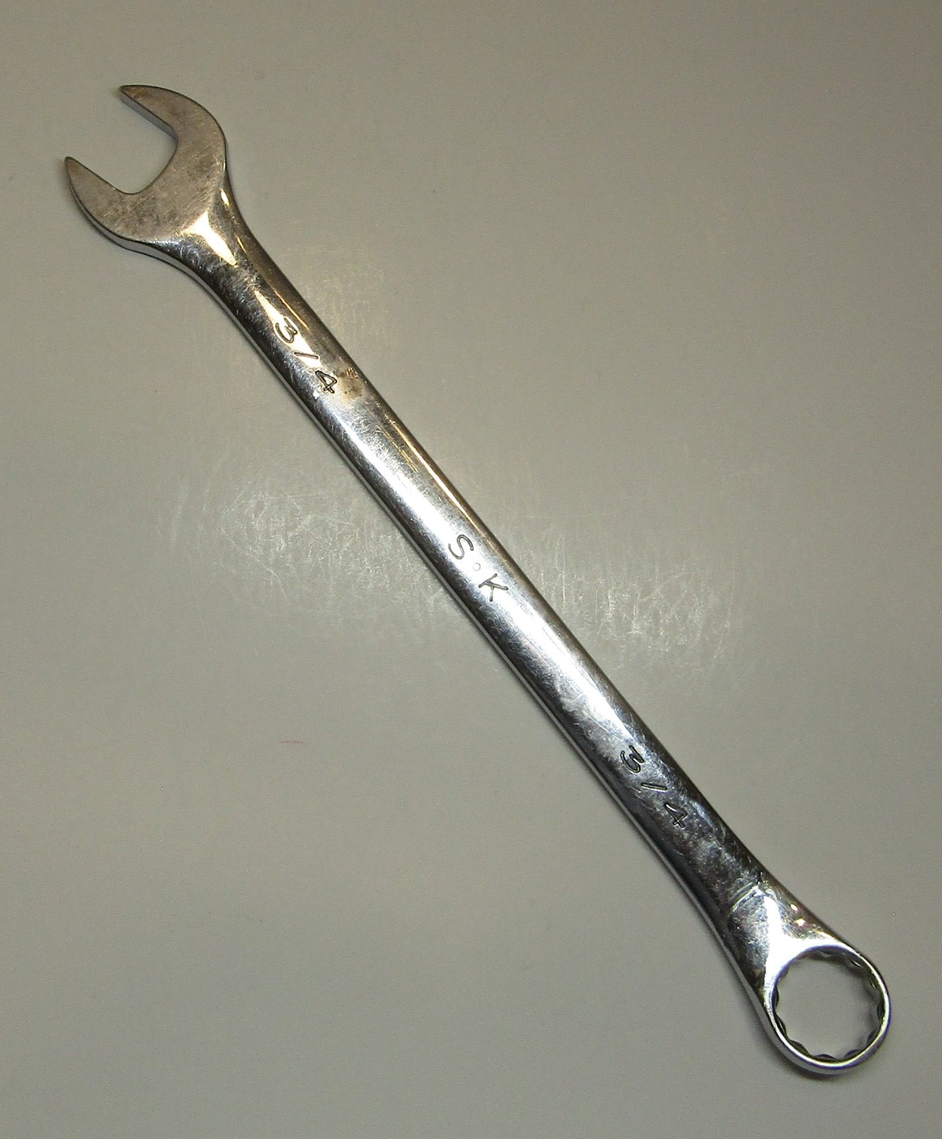 *S-K* 3/4″ SAE 12 Point Combination Wrench 88424 – Made in U.S.A.