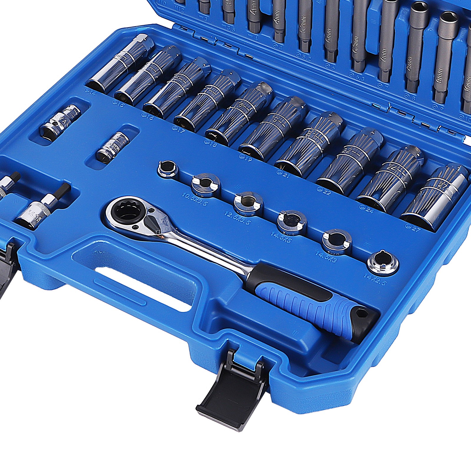 Strut Nut Removal Installation Tool 50-Pieces Socket Wrench Set For All Vehicles