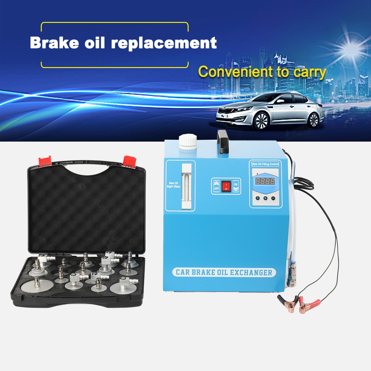 Automatic Brake Oil Changer Pulse Brake Fluid Brake Oil Replacement Tool