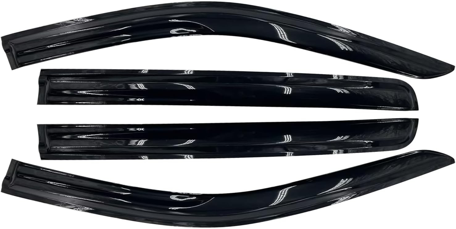 Tape-On Side Window Visor 2019-2024 Chevy Silverado 1500/2500HD/3500HD