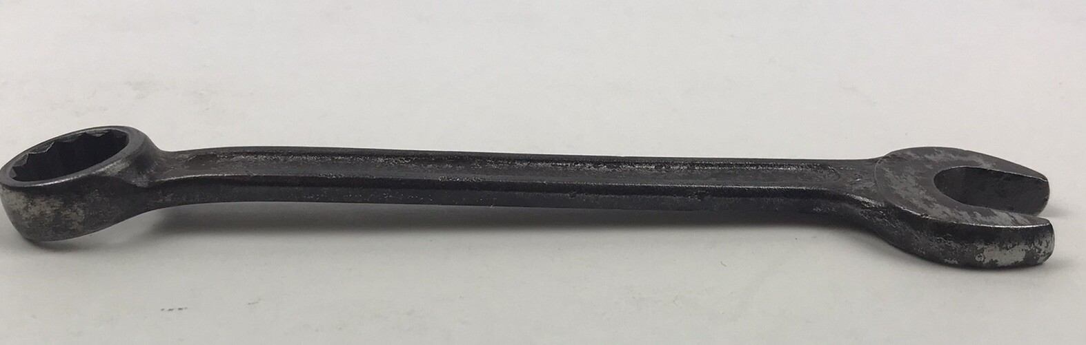 Vintage Herbrand USA 1218 9/16” SAE 12 Point Combination Angled Open End Wrench