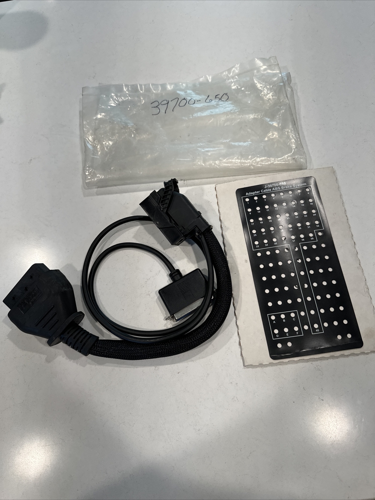 Kent Moore J-39700-650 ABS Breakout Box Adapter Harness With Overlay GM