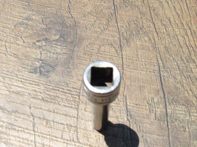 SNAP ON 1/4″ SFS081 3/8″ DRIVE 6 POINT DEEP SAE SOCKET SFS 081 UNDERLINE LOGO