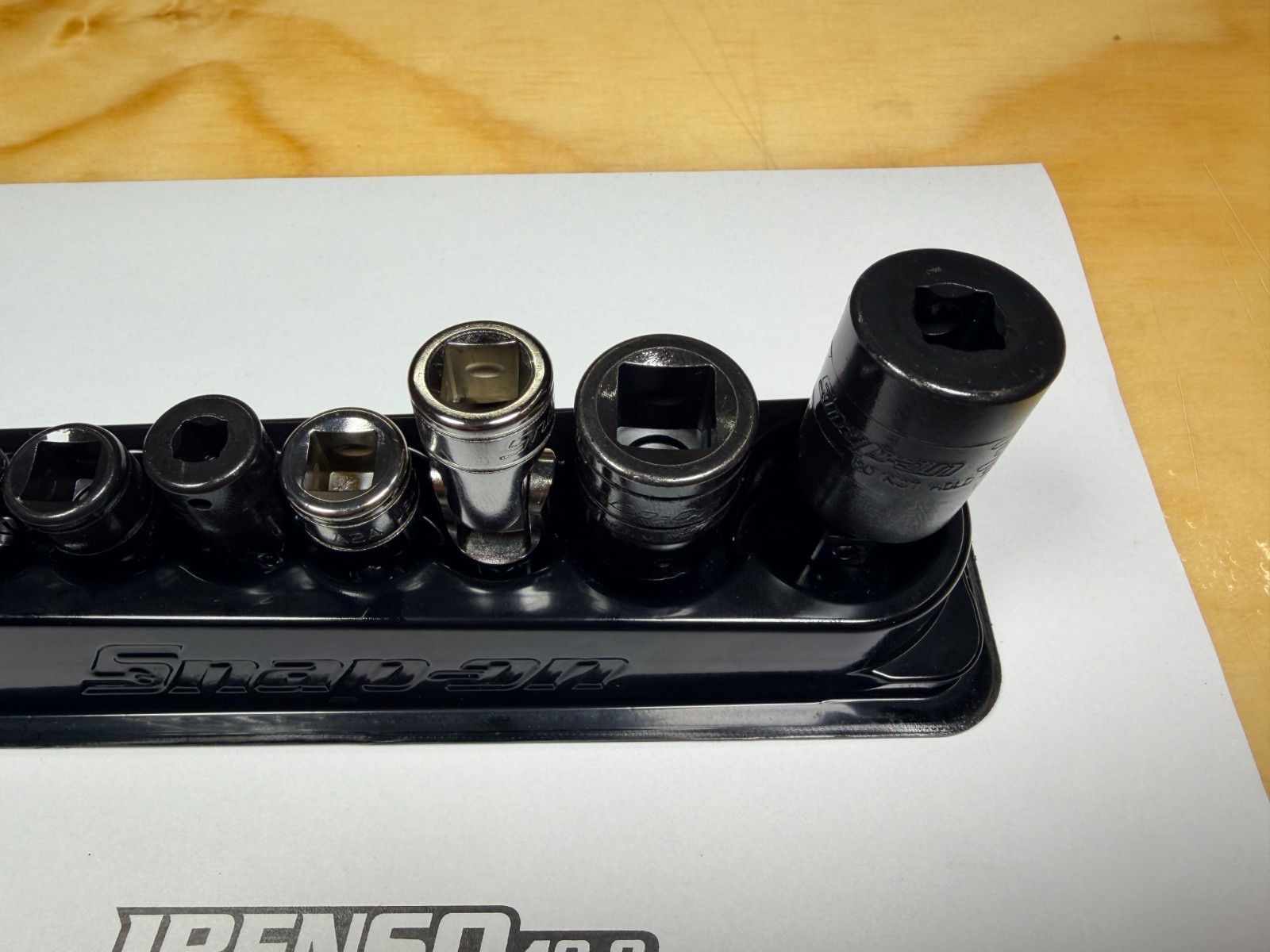 Snap-on Tools USA NEW 8pc Mix Drive Master Swivel Adapter Extension Socket Set