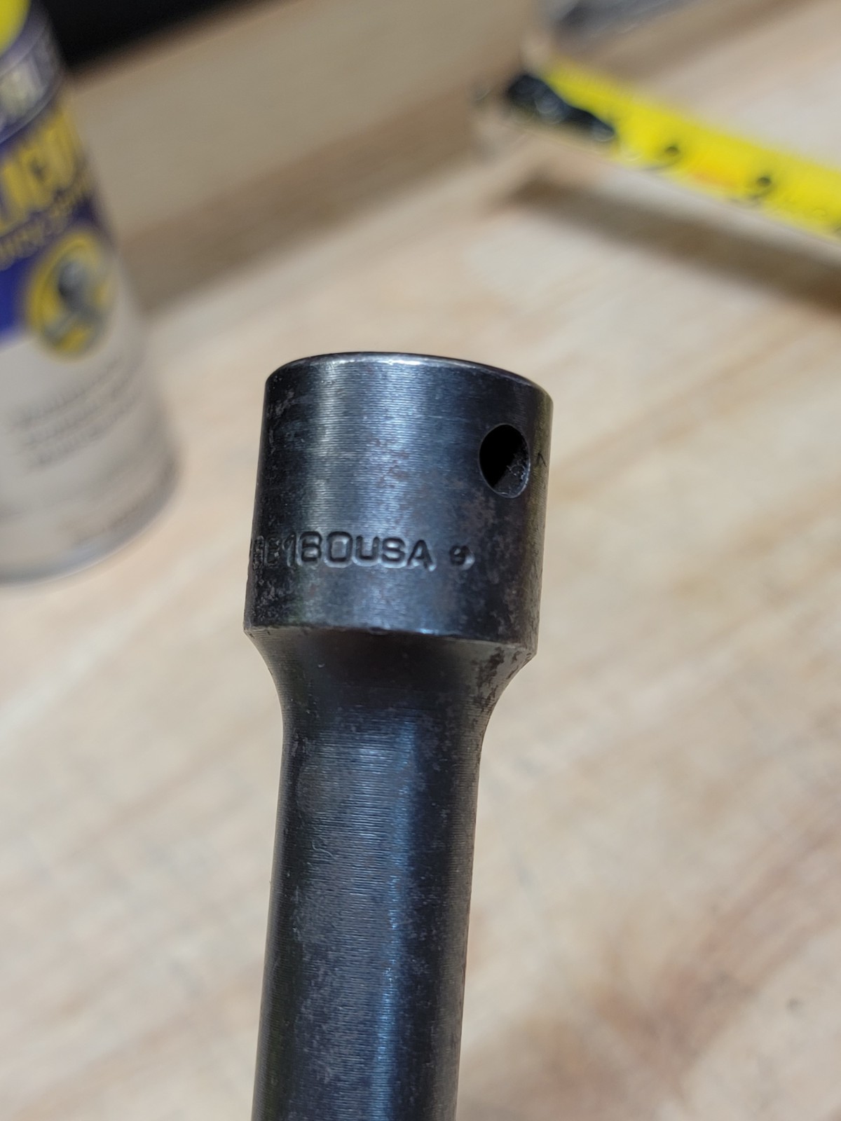 Snap On Tools S6160 1/2 Dr 12Pt Metric 12mm Extra-Long Head Bolt Socket USA